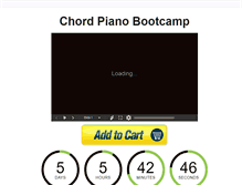 Tablet Screenshot of chordpianobootcamp.com